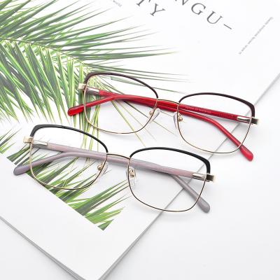 China Factory CE Promotional Metal Eyeglasses Optical Frames For Women for sale