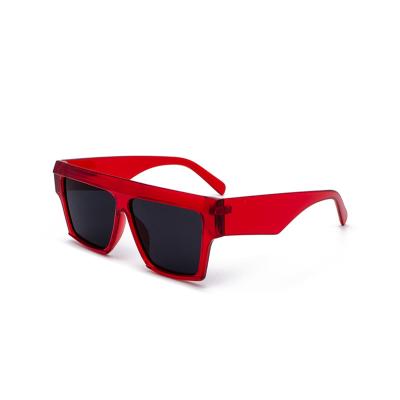 China For Sunglasses Fashion Oversized Sunglasses Plastic Men Women Big Square Beach Sunglasses for sale