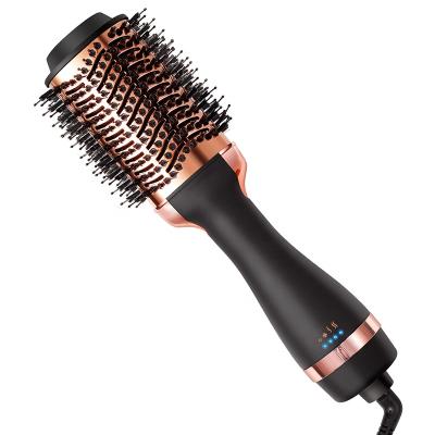 China Factory Price Ionic 4-1 One Step Hair Dryer Straightener Brush and Volumizer Hot Airbrush One Step Hair Dryer for Girls for sale