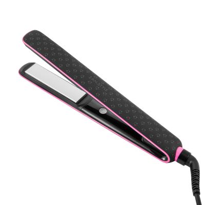 China Good Quality Adjustable Heat Settings Flat Iron With Display Fast Led PTC Heater Hair Straightener Hair Straightener for sale