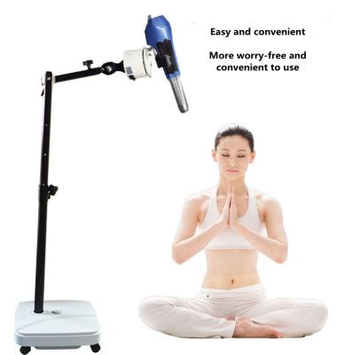 China Free Movement Stainless Steel Tripod Angle Height Adjustment Itera Fan Terahertz Therapy Water Tank Auto Rotating Wheel Stand for sale