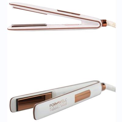 China Highest Hot Selling Fast Bling LOGO Hair Straightener Standard PTC LED Heating Element Cheap Titanium Custom Private Label Flat Iron With for sale