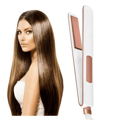 China Highest Standard Titanium Flat Irons Custom LOGO Hair Care And Styling Appliances Private Label 450 Degree Hair Straightener Flat Irons for sale