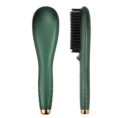 China Comfortable Electric Straight Comb Straight Hair Comb Double Function Soft Negative Ion Do Not Hurt Hair for sale