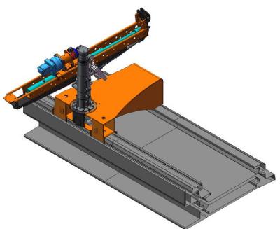 Китай New Developed Drilling Rig Move along the middle groove Driven by Emulsion for water and gas probing in coal mines продается