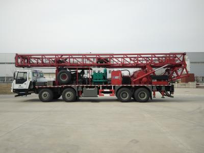 Китай 1000m truck-mounted water well drilling rig hydrological wells, coal seam hole, grouting holes, geothermal wells продается