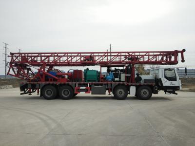 Китай 1000m truck-mounted drilling rig for hydrological wells, coal seam hole, grouting holes, geothermal wells продается