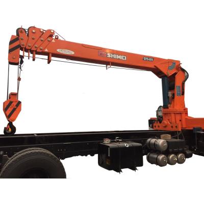 Китай QYS-8IV manufacturer supply 5telescopic boomed 8 tons hydraulic loader crane продается