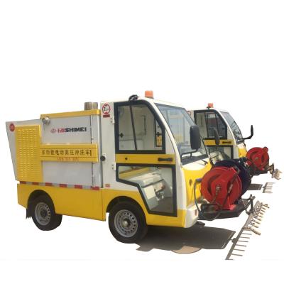 China SMJ1400 electro high pressure steam rinsing and washing cart for sale