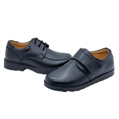 中国 Fashion Trend OEM Branded Kids Shoes Summer Fashion Student Boys Black Shoes School 販売のため