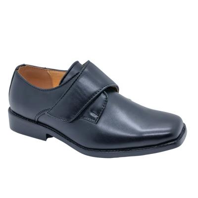 Κίνα Wholesale Popular Fashion Trend Kids Boys Stylish Shoes Black Leather School Shoes Making προς πώληση