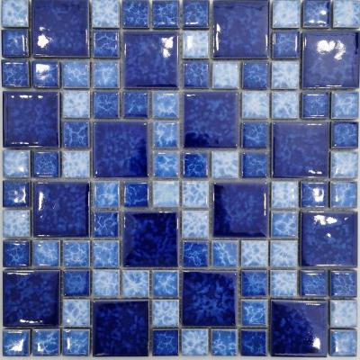 China Modern Postmodern Porcelain Mosaic Tile Square for sale