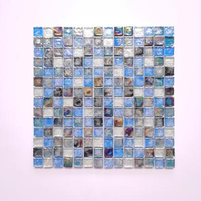 China Modern Combo Type Swimming Pools Floor Pattern Glass Mosaic For Art for sale