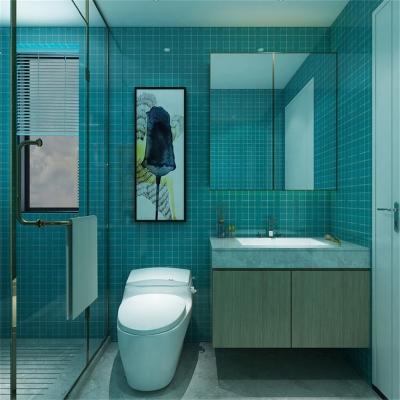 China Bathroom Modern Classic Wall Interior Wall Glass Mosaic Tile for sale