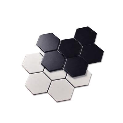 China Modern Turkish Style Subway Backsplash Hexagon Ceram Mosaic For Wall for sale