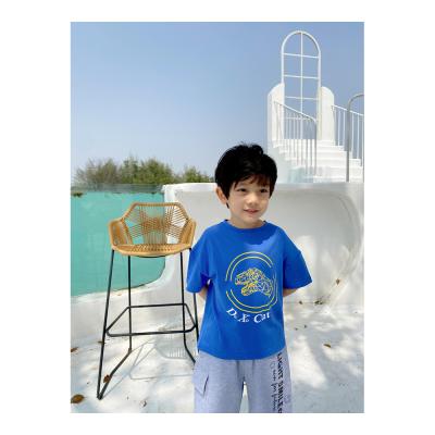 China Multicolor Anti-pilling Cotton Fabric Summer Good Price 100% T-shirt Stylish Kids for sale