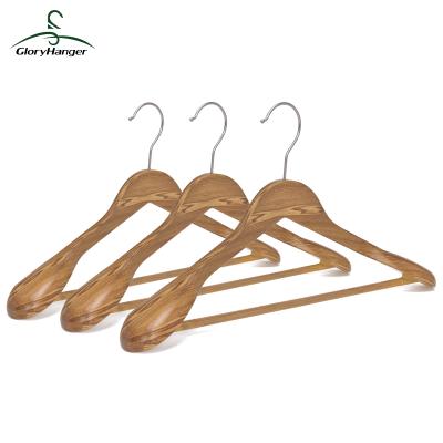 China Country All Color Are Available Wholesale Customized Wooden Coat Hangers / Suit for sale