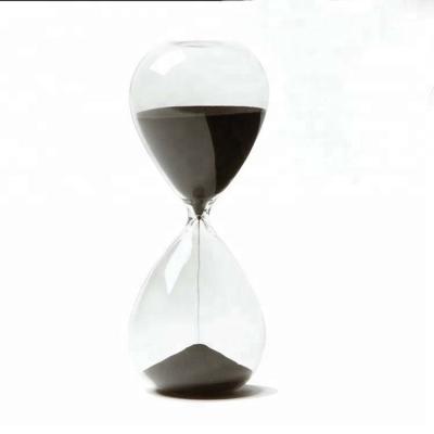 China custom glass + glass beads 1 hour hourglass sand timer glass sand timer large for sale