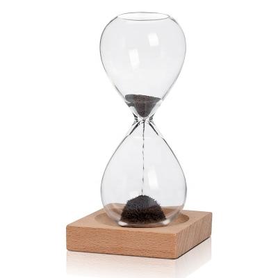 China 2021 Custom Logo Maker Wholesale Clock Custom Hourglass Dust Timer for Decoration for sale