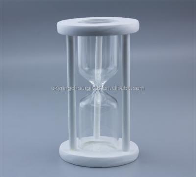 China Boluo Huizhou Guangdong home decoration sand timer factory empty wooden hourglass for sale