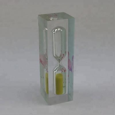 China For Timing 1 Minute Mini Hourglass Sand Transparent Acrylic Timer for sale