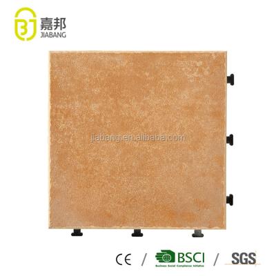 China Chinese brand of click slap tiles rustic porcelain tile glazed ceramic floor in low price for balcony for sale