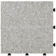 China Outdoor Interlooking Granite Base Slab DIY Decking Natural Stone Tile for sale