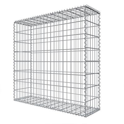 China Gabions XINHAI Welded Gabion Box Cages Construction Wall Stone Bunnings Gabion Basket zu verkaufen