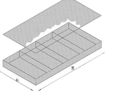 China Gabions Reno Mattress Hexagonal Gabion Cage River Chain Link Protection Woven Galvanized Mesh zu verkaufen