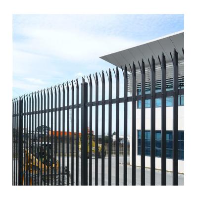 China Easily Assembled Cheap Galvanized Steel Fence Garden Zinc Steel Fence for Garden/Home/Factory/School zu verkaufen