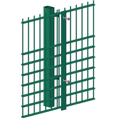 China Easily Assembled XINHAI Double Wire Mesh Fence Pvc Coated Trellis And Doors Low Carbon Steel Two Side Wire Mesh for sale