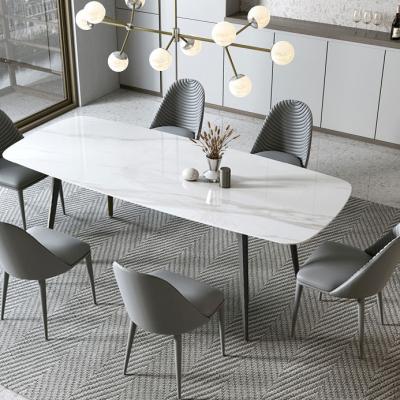 China modern modern dining table kitchen tables and chairs living room furniture design royal slate dining table desk set for sale