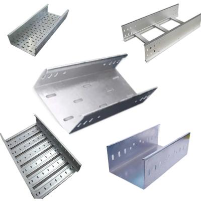 China Steel Cable Tray High Quality Hot Dip Galvanized Cable Tray & Steel Perforated Cable Tray & Support System for sale