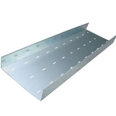 China Customized Steel Factory Outdoor Hanging Waterproof Oblique Angle Galvanized Steel Trunk , 6000 Mm Cable Tray for sale