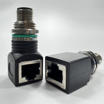 China Overmoulding M12 Electrical Connector 4 pin for Industrial Automation for sale