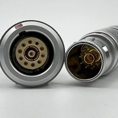 China Conectores de empuje y tracción circulares de señales coaxial de contacto múltiple en venta