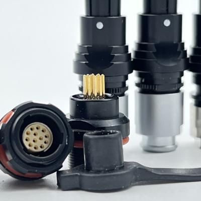 Китай UL Certified Industrial Electrical Circular Push Pull Connectors SF6 5000 циклов продается