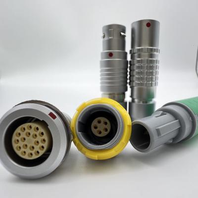 China Male Female Medical Connectors PC PSU Push Pull Electrical Connectors for sale