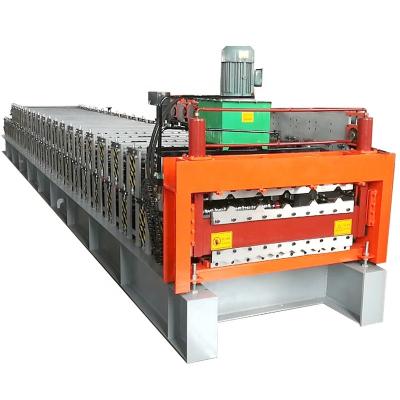 China Automatic Double Layer Galvanized Tile Roofing Sheet Making Machine for sale