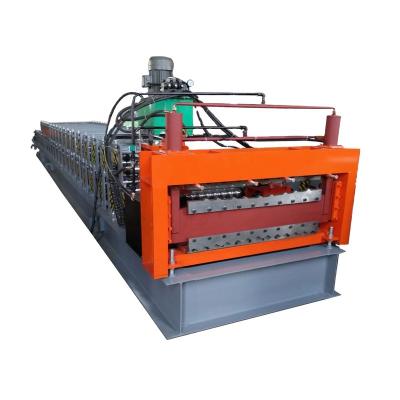 China Automatic Steel Metal Roof Trapezoidal And Corrugated Iron Roofing Zinc Sheet Roll Forming Machine for sale