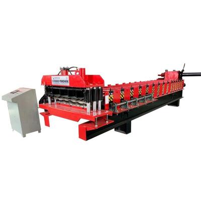 China Building Material Shops 820 Glazed Tile Roll Making Machine Glazed Roofing Sheet Roll Forming Machine for sale