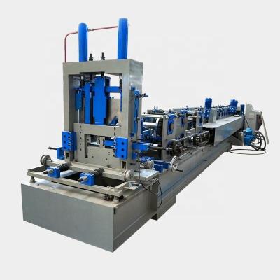 China Building material stores c z purlin roll forming machine for steel automatic c z purlin roll forming machine c z u l W profile purlin roll machine for sale