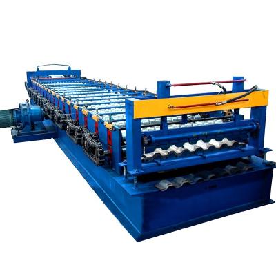 China Building Material Stores Truck Freight Car Box Cart Body Panel Steel Car Panel Roll Forming Machine For Sale for sale