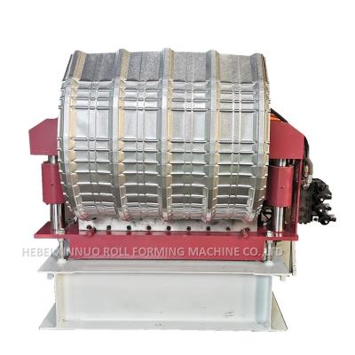 China Roof Iron Sheet Making Machine Automatic Curve Roof Panel Curving Machine for sale