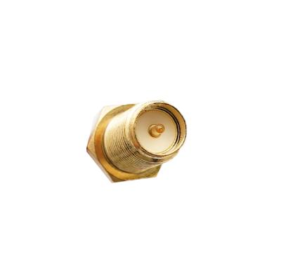 中国 Cuprum IPEX4 MHF4 to RP-SMA Straight Bulkhead Connector 販売のため