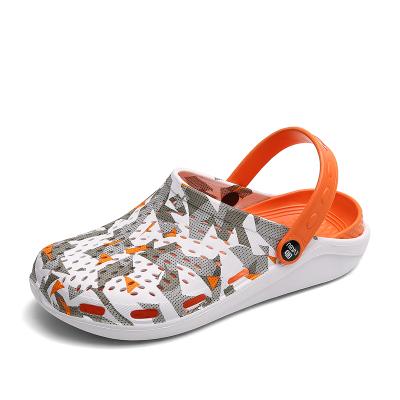 China Lightweight Printing Summer Mens Outdoor Sandals EVA Beach Camouflage Clogs for sale