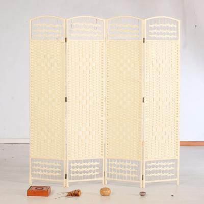 China Wood Folding Portable Privacy Room Divider Screen Folding French Style for sale