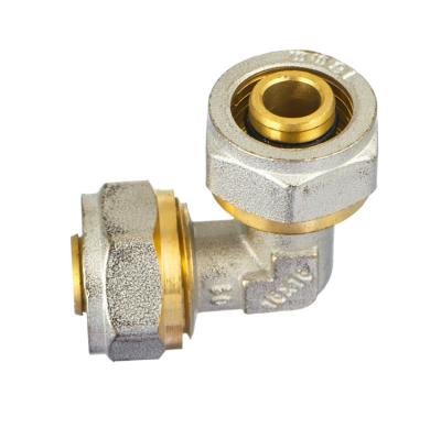 China 57-3 BRASS IFAN 16mm - 32mm High Quality Brass Plumbing Connector PEX Compression Fitting Elbow for sale