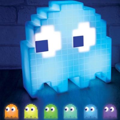 China For Kids Bedroom Lighting Pac Man Cartoon Color Changing Led Lamp USB Night Light Mini Style For Kids Lamp Bedroom Soft Lighting for sale