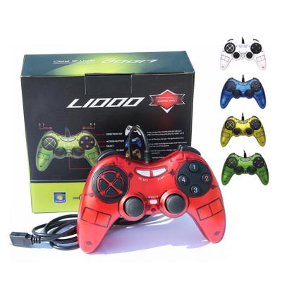 China VIB MOTOR Wired Gamepad For Mobile Phone Dual Motor Controller For Laptop USB Wired Joystick For PC Game Controller L1000 Gamepad for sale